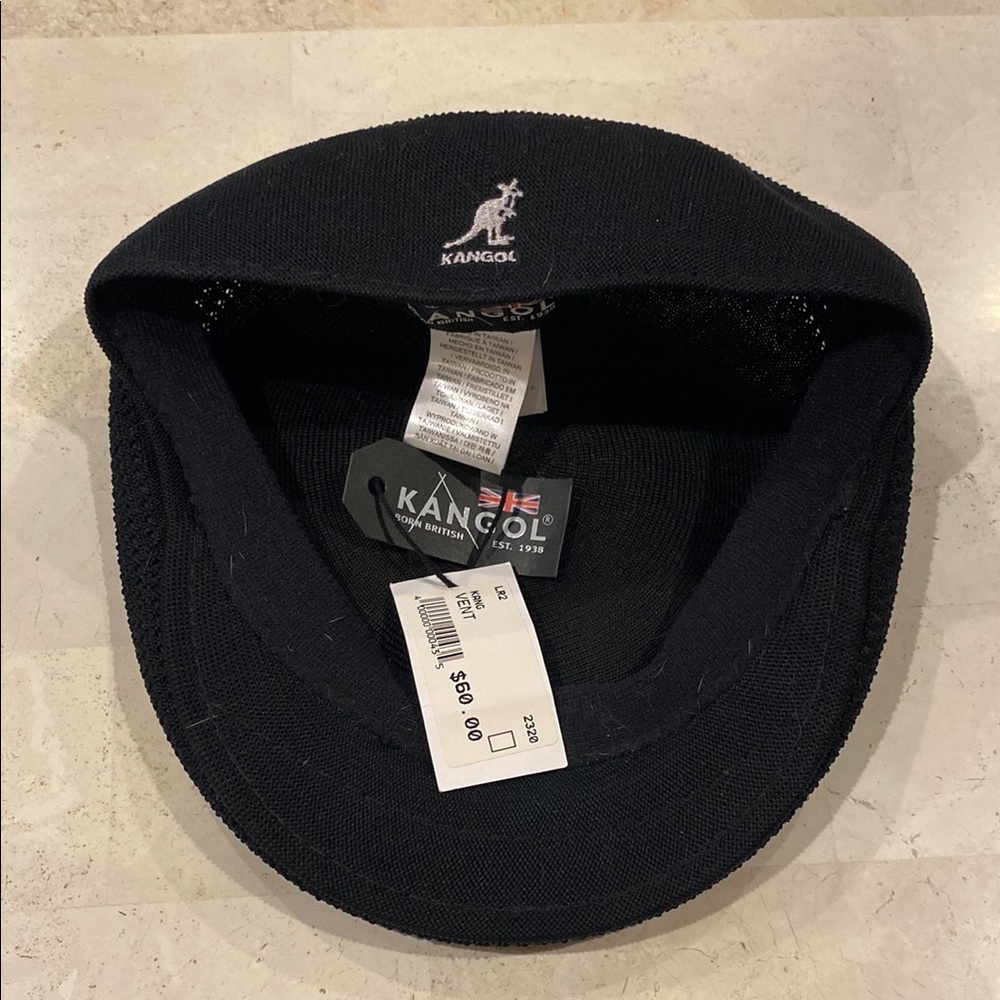 Kangol Black Knit Hat NWT